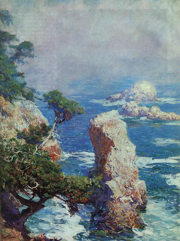 Guy Rose Mist Over Point Lobos China oil painting art